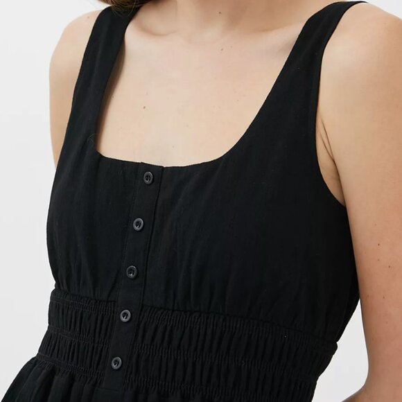 UO Heather Tiered Ruffle Mini Dress - Picture 4 of 6